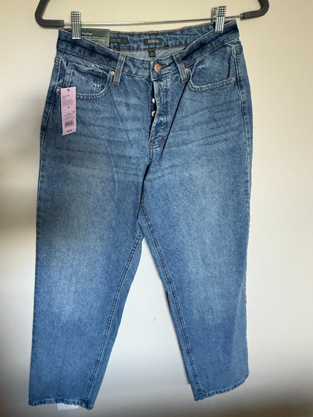 Wild Fable High Rise Straight Jeans Size 8 Medium Wash NWT